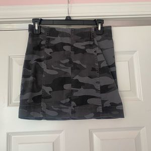 camo pencil skirt